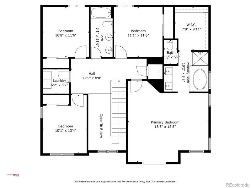 2D floor plan layout of this home in , Aurora, CO (Image 5).