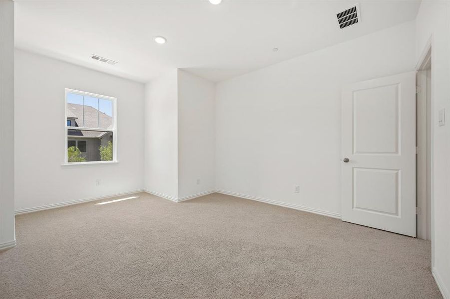 You'll find nicely sized secondary bedrooms in our Emily floor plan.