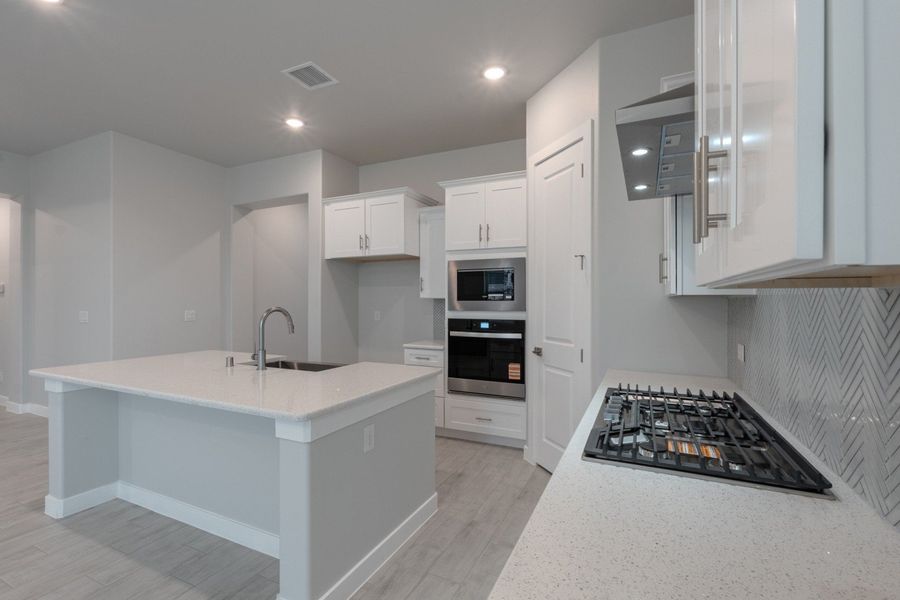 Furnished interior view inside a new home in Emerald Estates, El Paso (Image 11).