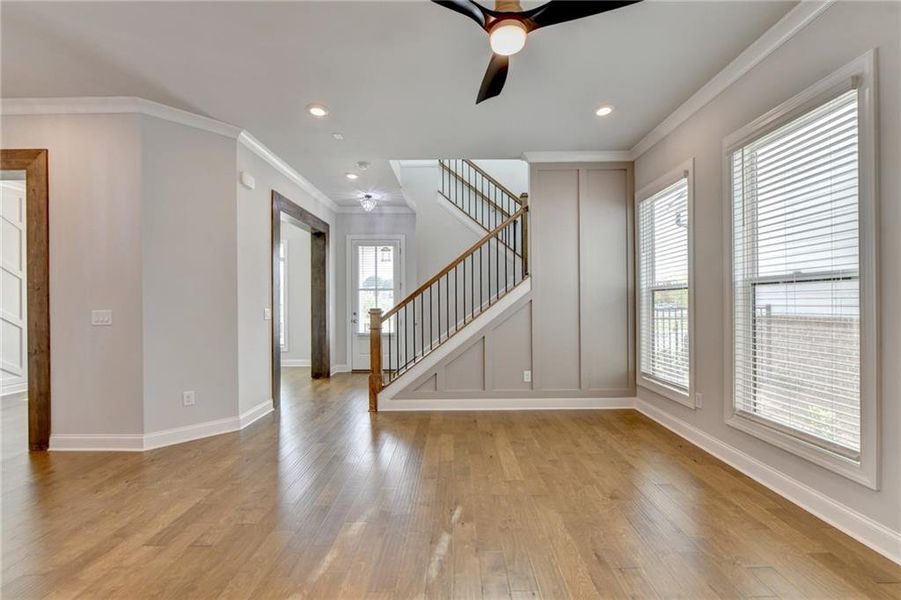 Spacious, unfurnished interior of a new home in , Buford (Image 67).