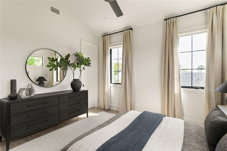 Furnished interior view inside a new home in , Orlando (Image 57).