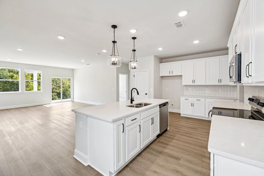 Furnished interior view inside a new home in Ascent at Arbor Ridge, La Vergne (Image 8).