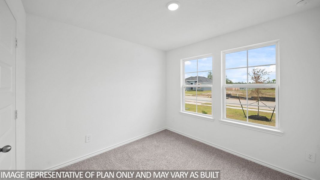 Representative unfurnished interior of a home built from the Gaven by D.R. Horton in Reserve at Mallard Lakes, Orange (Image 20).