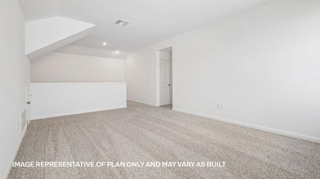 Spacious, unfurnished interior of a new home in Prairie Lakes, Buda (Image 30).