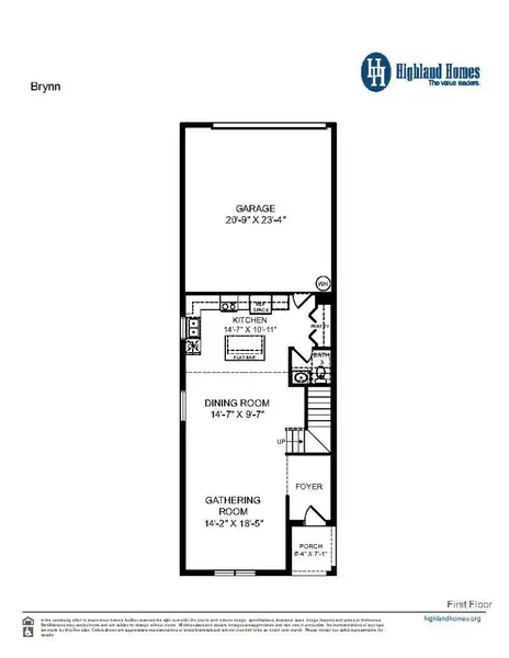 Brynn - First Floor Brynn - First Floor