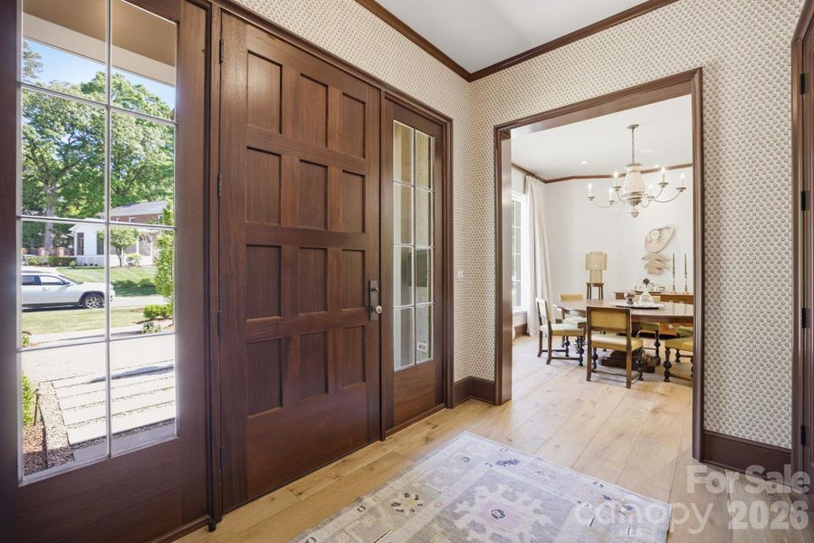 Furnished interior view inside a new home in , Charlotte (Image 16).