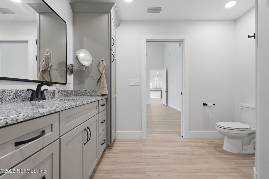 Furnished interior view inside a new home in , Melrose (Image 15).