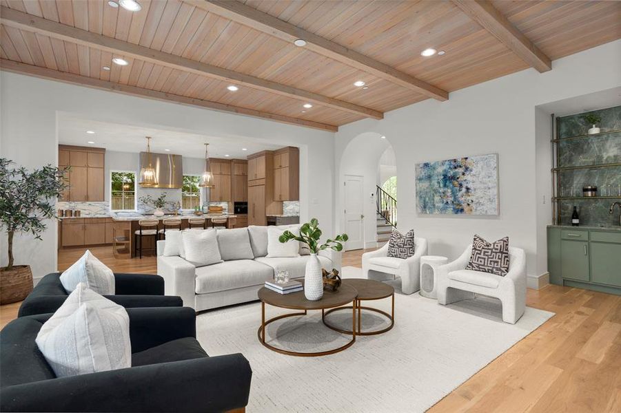 Furnished interior view inside a new home in , Dallas (Image 34). Furnished interior view inside a new home in , Dallas (Image 34).