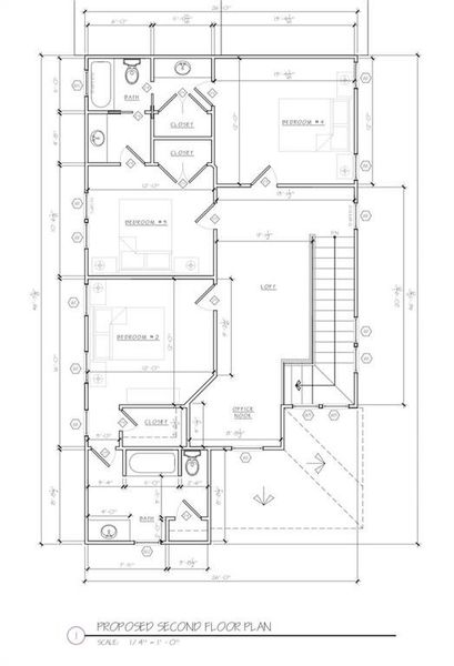 2D floor plan layout of this home in , Atlanta, GA (Image 5).
