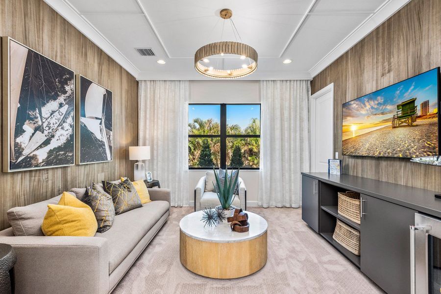 Representative furnished interior of a home built from the Savannah by GL Homes in Valencia Del Mar, Boynton Beach (Image 16). Representative furnished interior of a home built from the Savannah by GL Homes in Valencia Del Mar, Boynton Beach (Image 16).