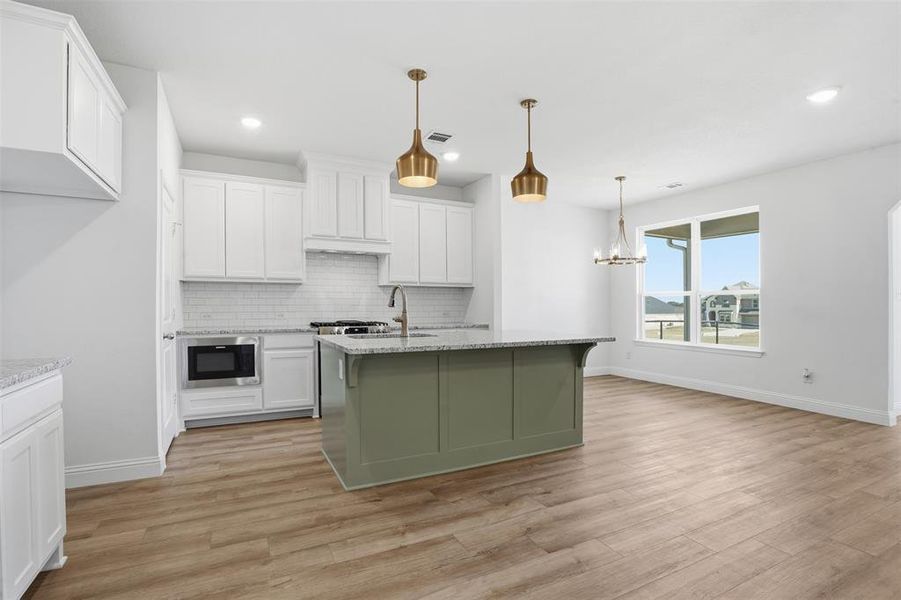 Furnished interior view inside a new home in Wildcat Ridge, Godley (Image 8). Furnished interior view inside a new home in Wildcat Ridge, Godley (Image 8).