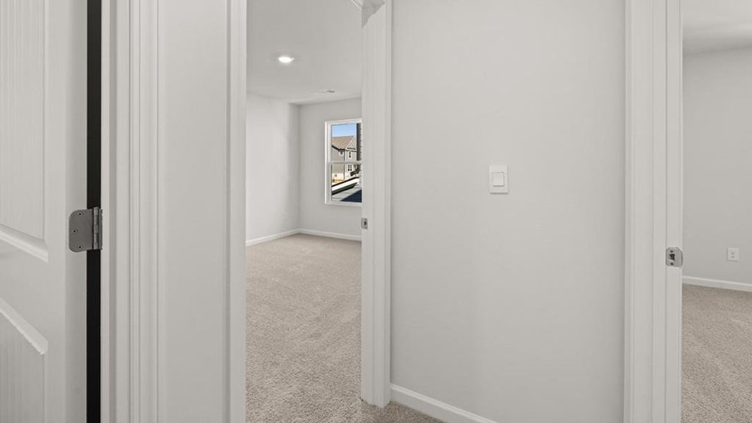 Spacious, unfurnished interior of a new home in Hamptons at Riverwood South, Dallas (Image 20).
