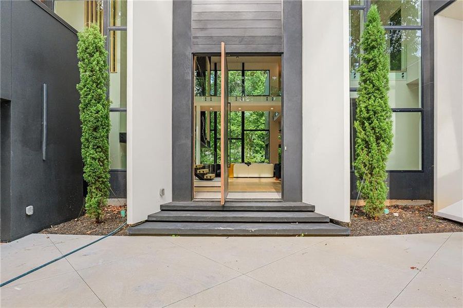 Exterior details and patio area of a home in , Atlanta (Image 3).