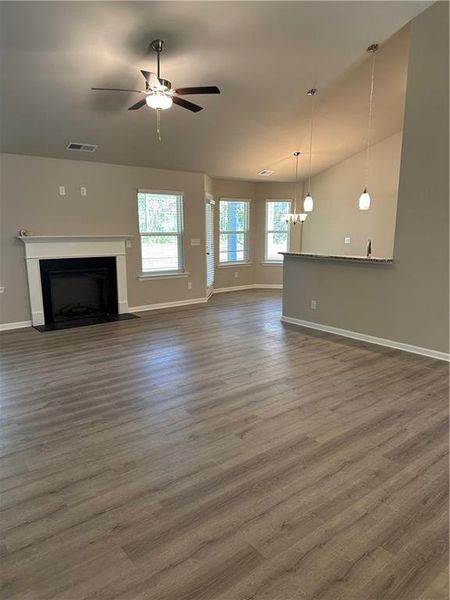 Spacious, unfurnished interior of a new home in , Covington (Image 1). Spacious, unfurnished interior of a new home in , Covington (Image 1).