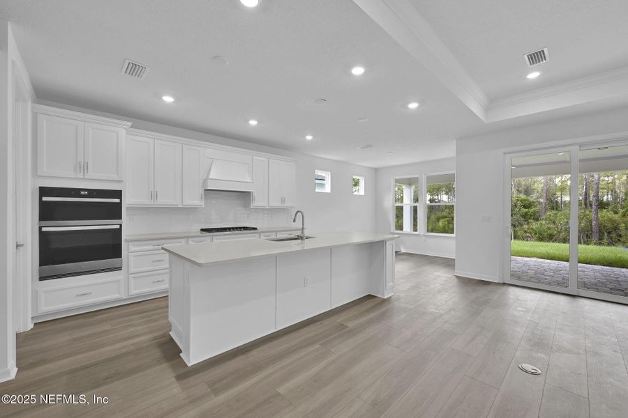 Furnished interior view inside a new home in Del Webb Nocatee, Ponte Vedra (Image 5). Furnished interior view inside a new home in Del Webb Nocatee, Ponte Vedra (Image 5).