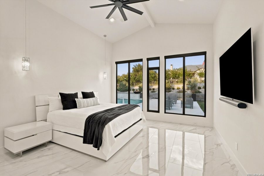 Furnished interior view inside a new home in , San Antonio (Image 13).