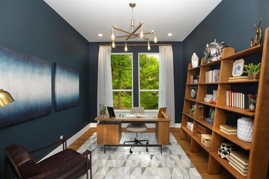 Furnished interior view inside a new home in Trinity Falls 60, McKinney (Image 14). Furnished interior view inside a new home in Trinity Falls 60, McKinney (Image 14).