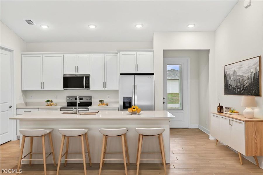 Furnished interior view inside a new home in Cape Coral, Cape Coral (Image 6).