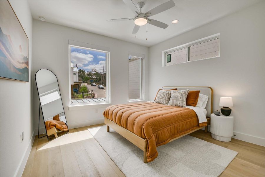 Furnished interior view inside a new home in , Austin (Image 17).