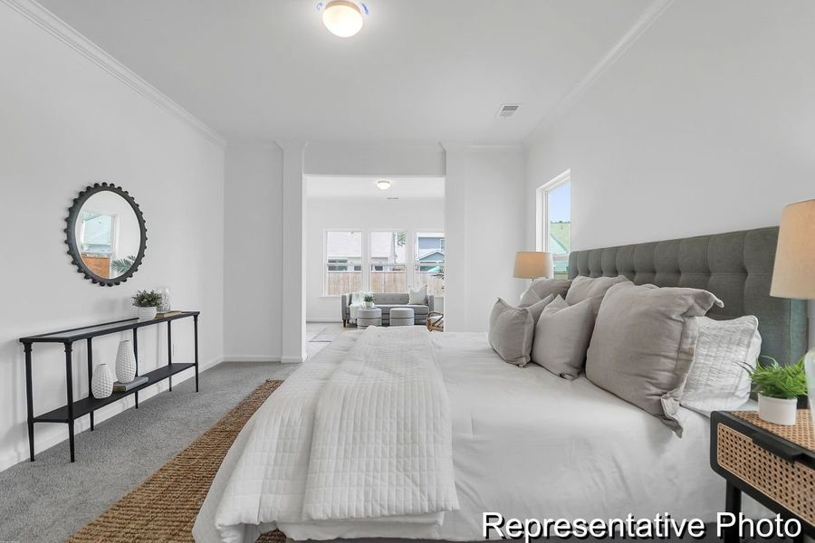 Furnished interior view inside a new home in Nathans Ridge, Lillington (Image 14).