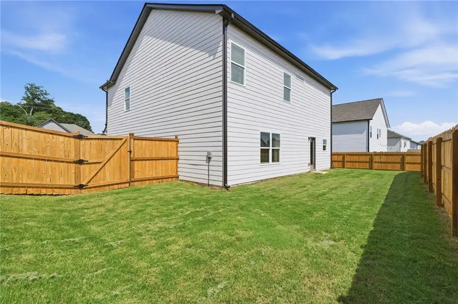 Exterior details and patio area of a home in , Douglasville (Image 4).