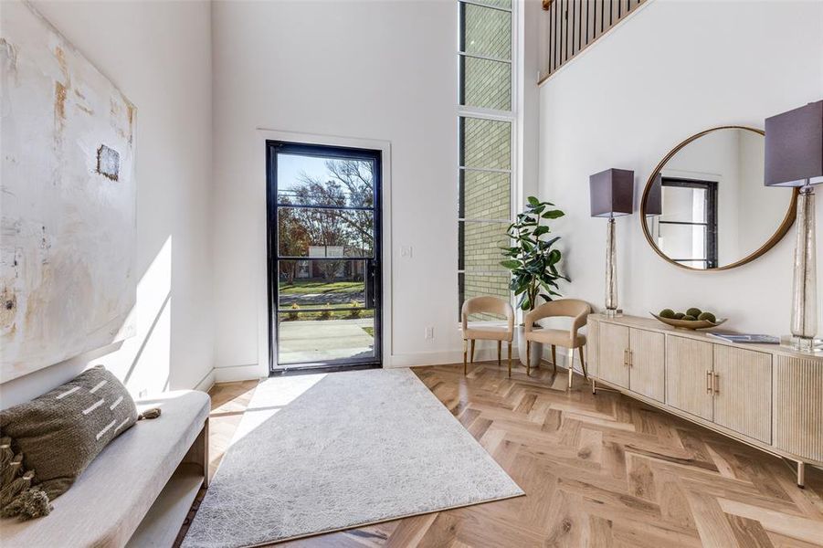 Furnished interior view inside a new home in , Dallas (Image 13). Furnished interior view inside a new home in , Dallas (Image 13).