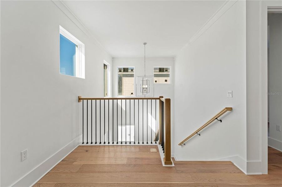 Second Floor Landing- Hardwood floors