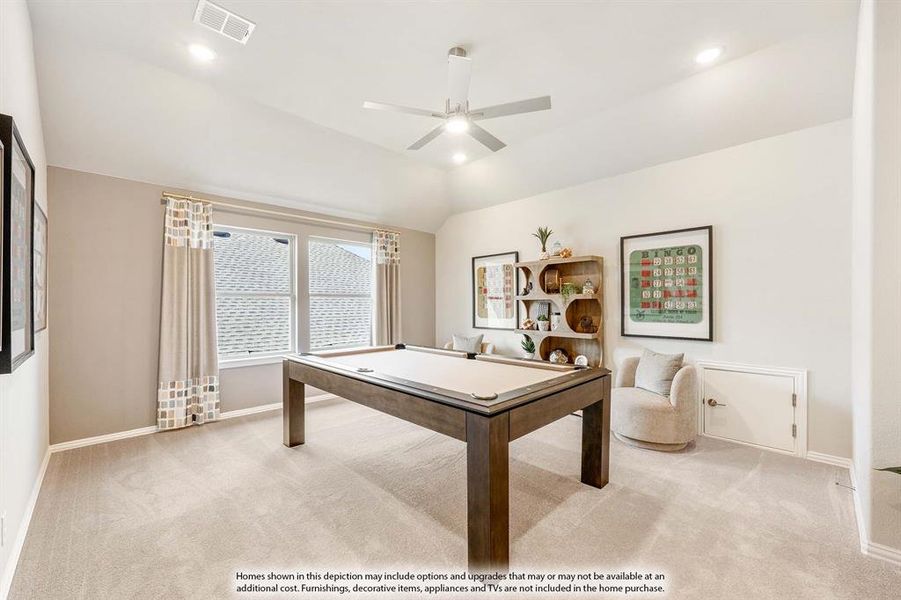 Furnished interior view inside a new home in Sutton Fields, Celina (Image 32).