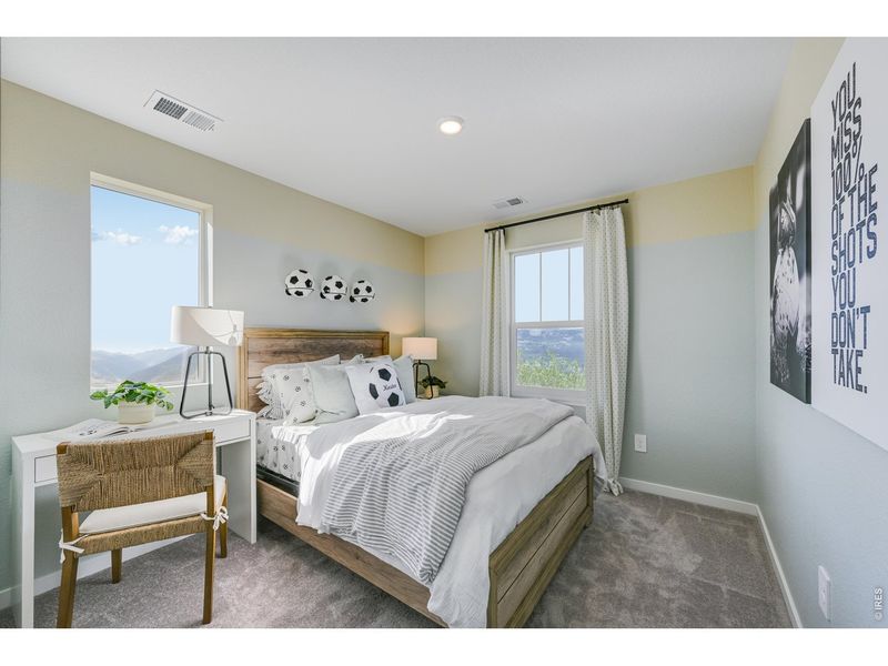 Furnished interior view inside a new home in Kinston, Loveland (Image 15).