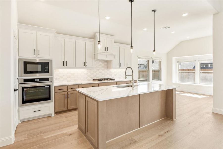 Furnished interior view inside a new home in Willow Wood, McKinney (Image 16).