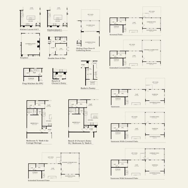 2D floor plan layout for the Herdwick by Pulte Homes in The Retreat at Carolina Ridge, Harrisburg, NC (Image 5).