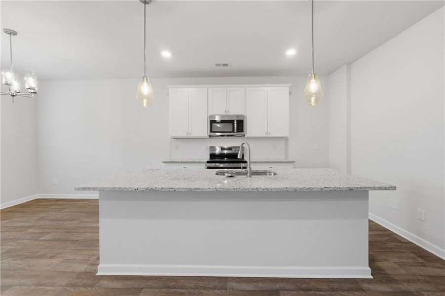 Furnished interior view inside a new home in Concord Oaks, Powder Springs (Image 4).