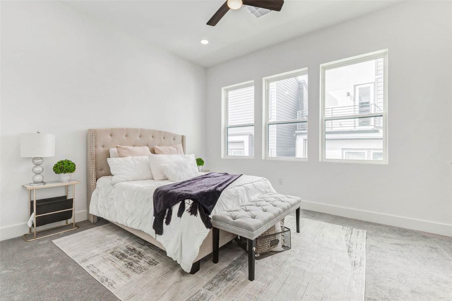 Furnished interior view inside a new home in , Houston (Image 7). Furnished interior view inside a new home in , Houston (Image 7).