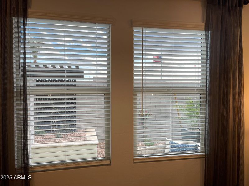 Lot 503 Included Blinds