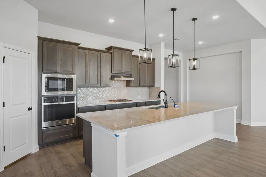 Furnished interior view inside a new home in Silo Mills, Joshua (Image 10).