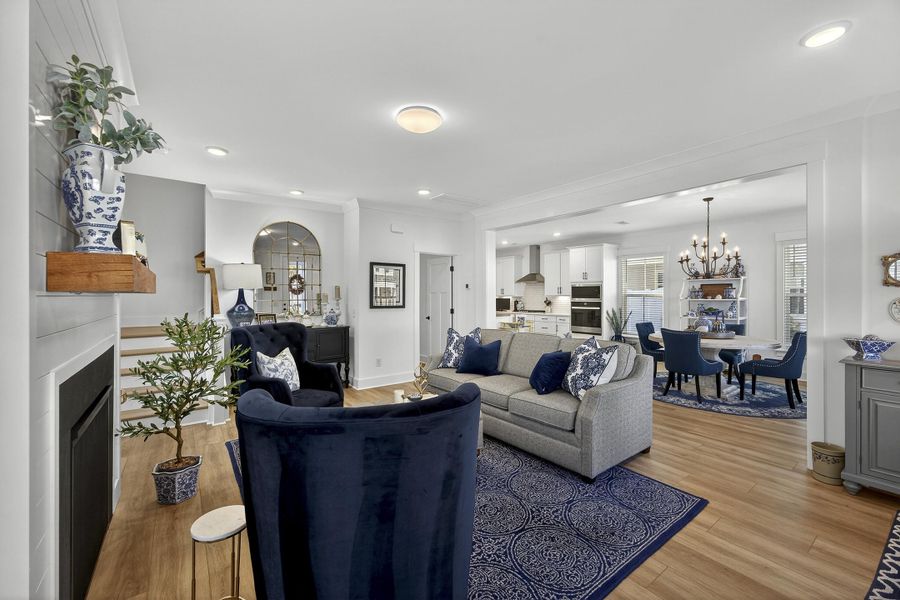 Furnished interior view inside a new home in Pineland Village, Summerville (Image 12).