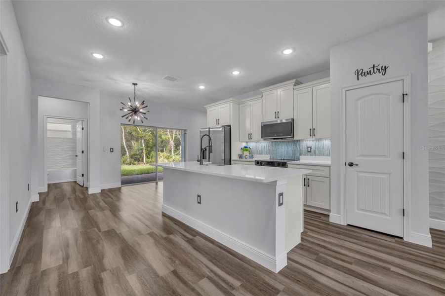 Furnished interior view inside a new home in , Poinciana (Image 10). Furnished interior view inside a new home in , Poinciana (Image 10).