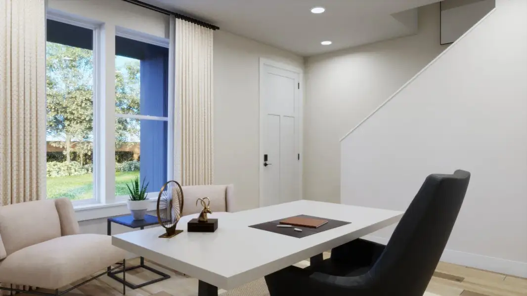 Representative furnished interior of a home built from the 2 Interior by Trumark Homes in Berkeley Villas, Denver (Image 3).