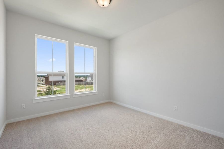 Spacious, unfurnished interior of a new home in Lariat, Liberty Hill (Image 38). Spacious, unfurnished interior of a new home in Lariat, Liberty Hill (Image 38).