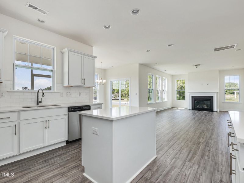 Kitchen - Family Room 2