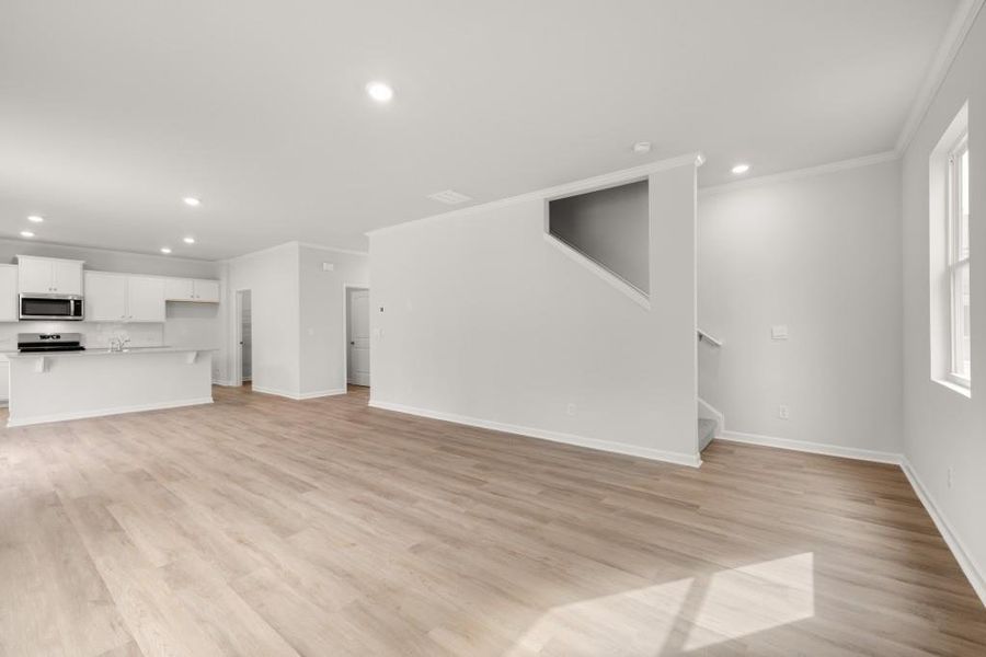 Spacious, unfurnished interior of a new home in Braselton Village, Braselton (Image 14). Spacious, unfurnished interior of a new home in Braselton Village, Braselton (Image 14).