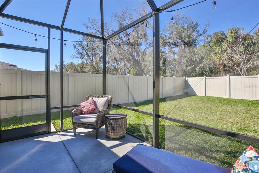 New Screened Patio