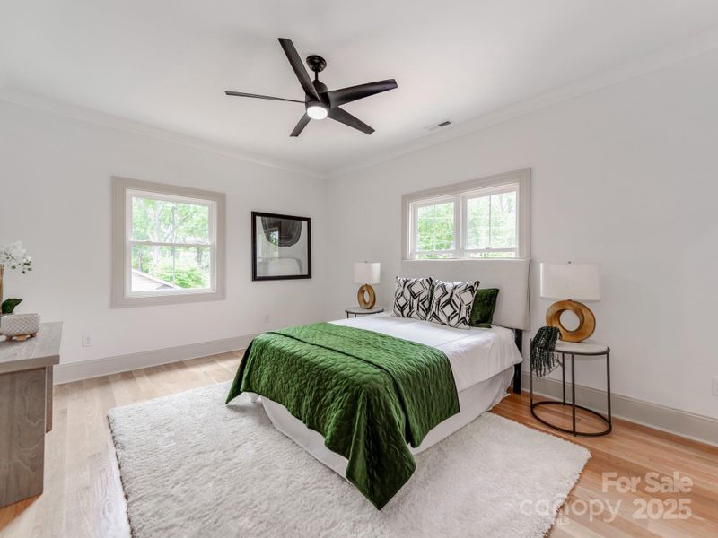 Furnished interior view inside a new home in , Charlotte (Image 26).