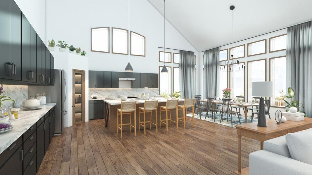 Representative furnished interior of a home built from the Grand Reserve by Grand Homes in Heath Golf & Yacht Club, Heath (Image 3). Representative furnished interior of a home built from the Grand Reserve by Grand Homes in Heath Golf & Yacht Club, Heath (Image 3).