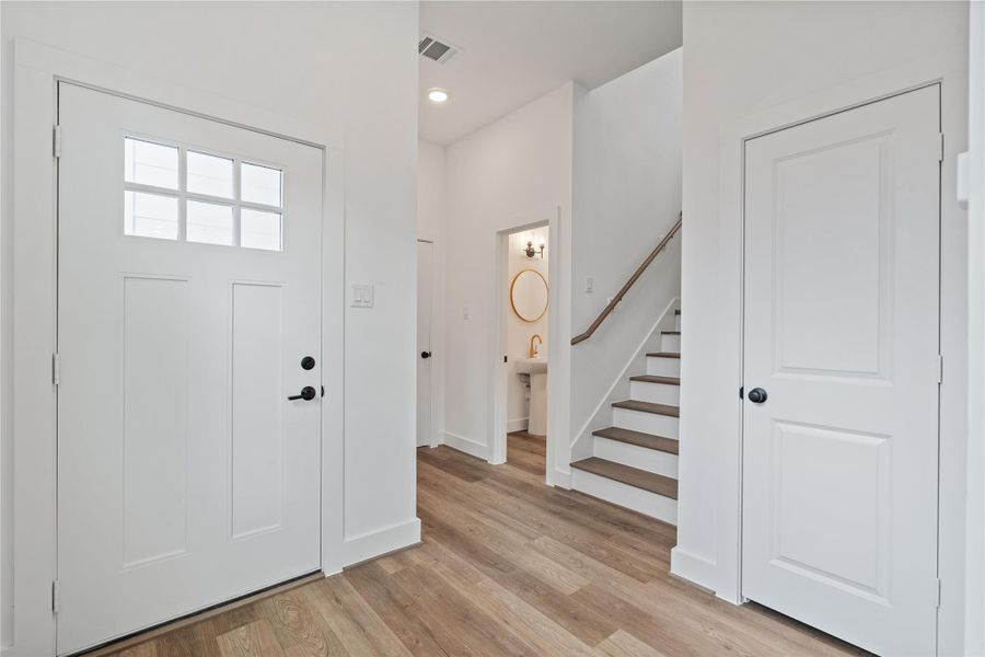 Spacious, unfurnished interior of a new home in , Houston (Image 23). Spacious, unfurnished interior of a new home in , Houston (Image 23).