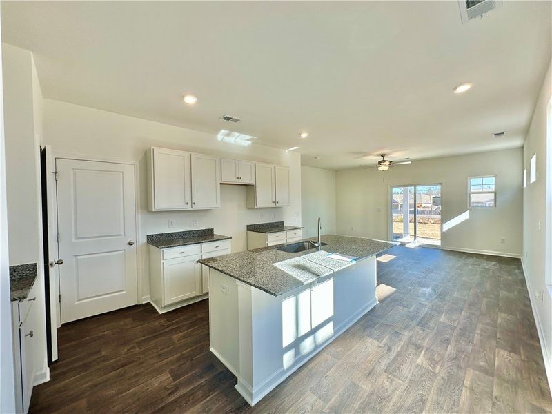Furnished interior view inside a new home in Champions Village at Cherry Hill, Pendleton (Image 2). Furnished interior view inside a new home in Champions Village at Cherry Hill, Pendleton (Image 2).