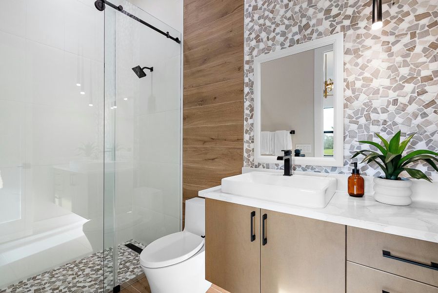 Representative furnished interior of a home built from the Keenan 58 by GHO Homes in Tesoro Club, Port St. Lucie (Image 36). Representative furnished interior of a home built from the Keenan 58 by GHO Homes in Tesoro Club, Port St. Lucie (Image 36).