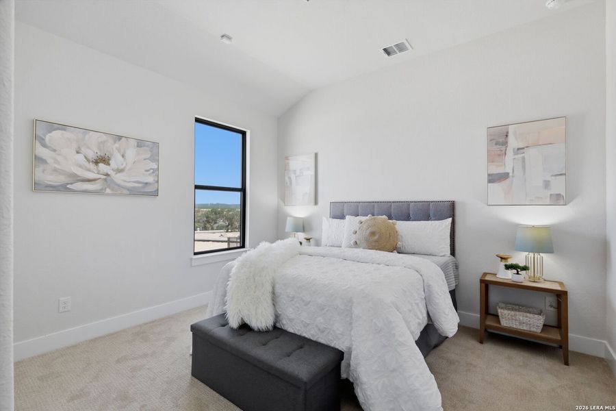 Furnished interior view inside a new home in The Summit, San Antonio (Image 14).