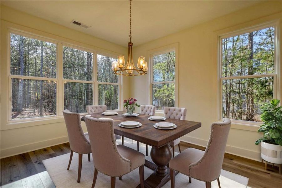 Furnished interior view inside a new home in , Mansfield (Image 14).