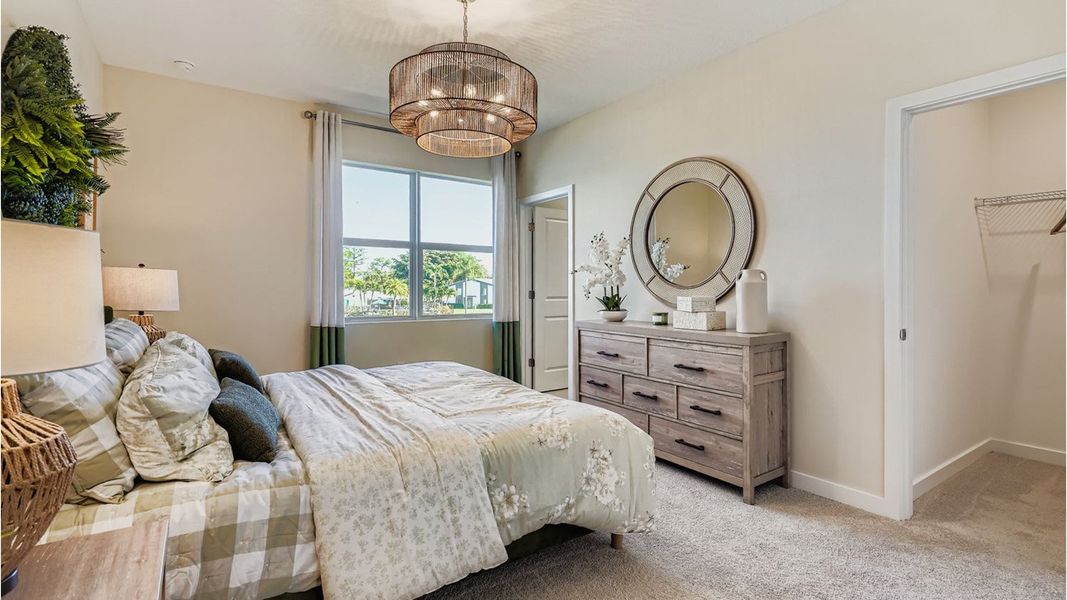 Representative furnished interior of a home built from the Bondi by D.R. Horton in Lakeside Landing, Royal Palm Beach (Image 16).